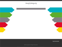 Tablet Screenshot of naugtyblog.org